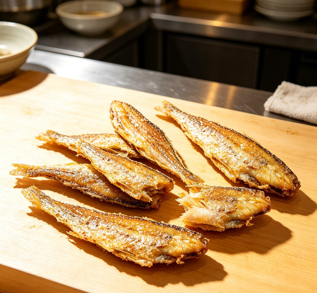 Crispy Pan-Fried Whole Yellow Croaker