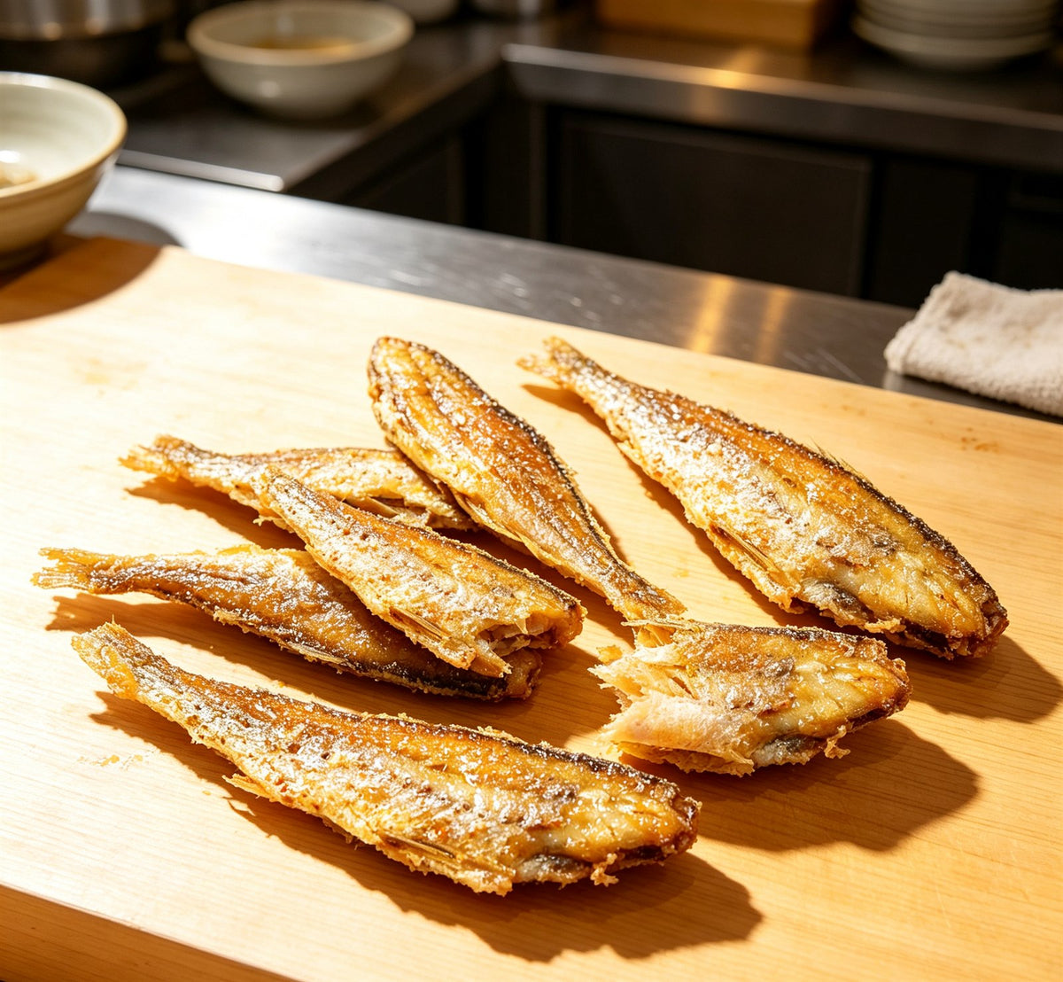 Crispy Pan-Fried Whole Yellow Croaker